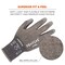 Ergodyne ANSI A4 PU Coated CR Gloves 12-Pair, Gray, Size XXL 7044-12PR - alternate 7